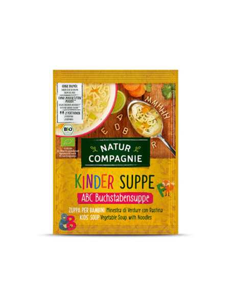 Sopa Juliana de letras Bio sobre 50g Natur Compagnie Sopa Juliana de letras Bio sobre 50g Natur Compagnie
